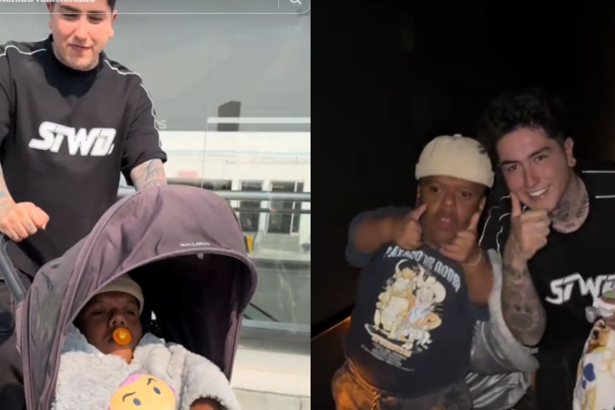 Hombre entra gratis al cine vestido de bebé y se hace viral