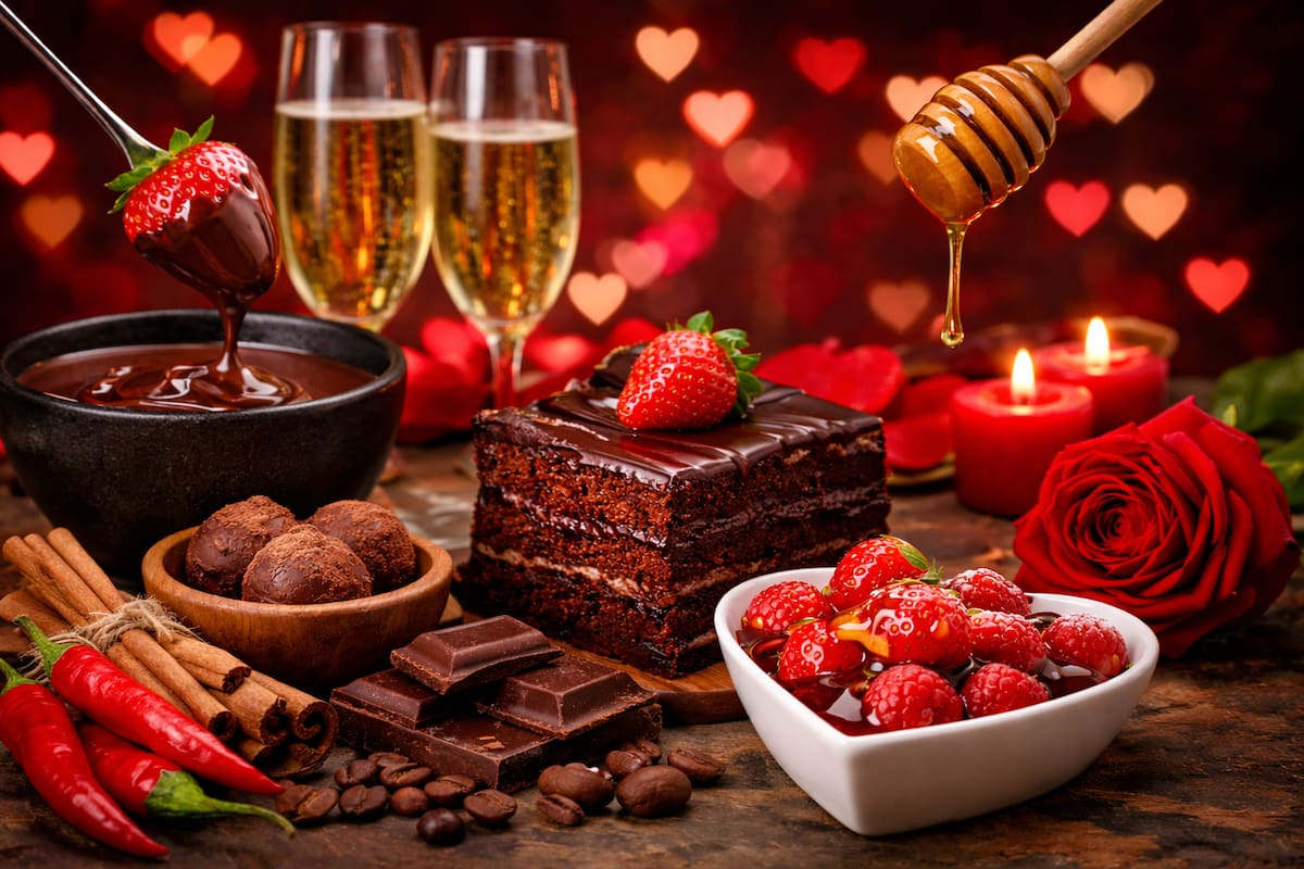 Postres afrodisíacos para San Valentín: cuáles son los más famosos y qué tan cierto es que “despiertan” el deseo
