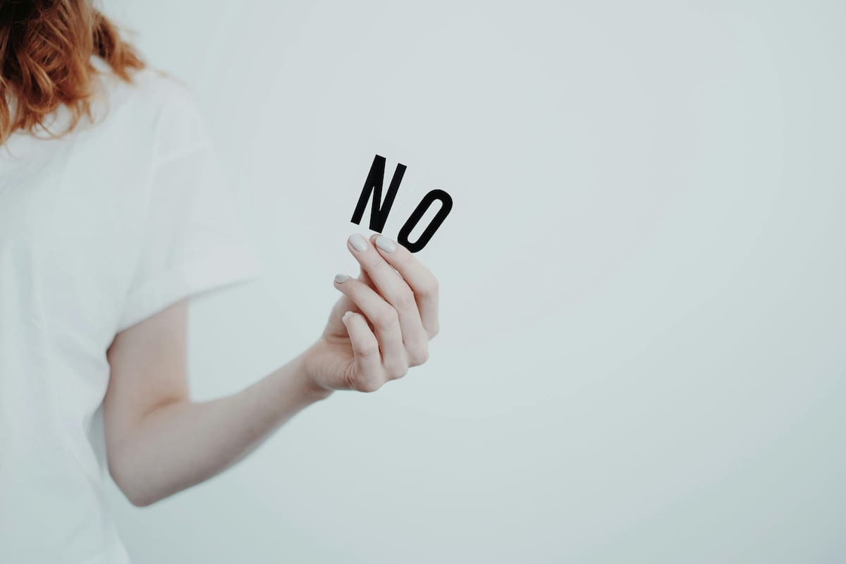 Decir “no” fortalece la salud mental, según estudio | Foto: pexels