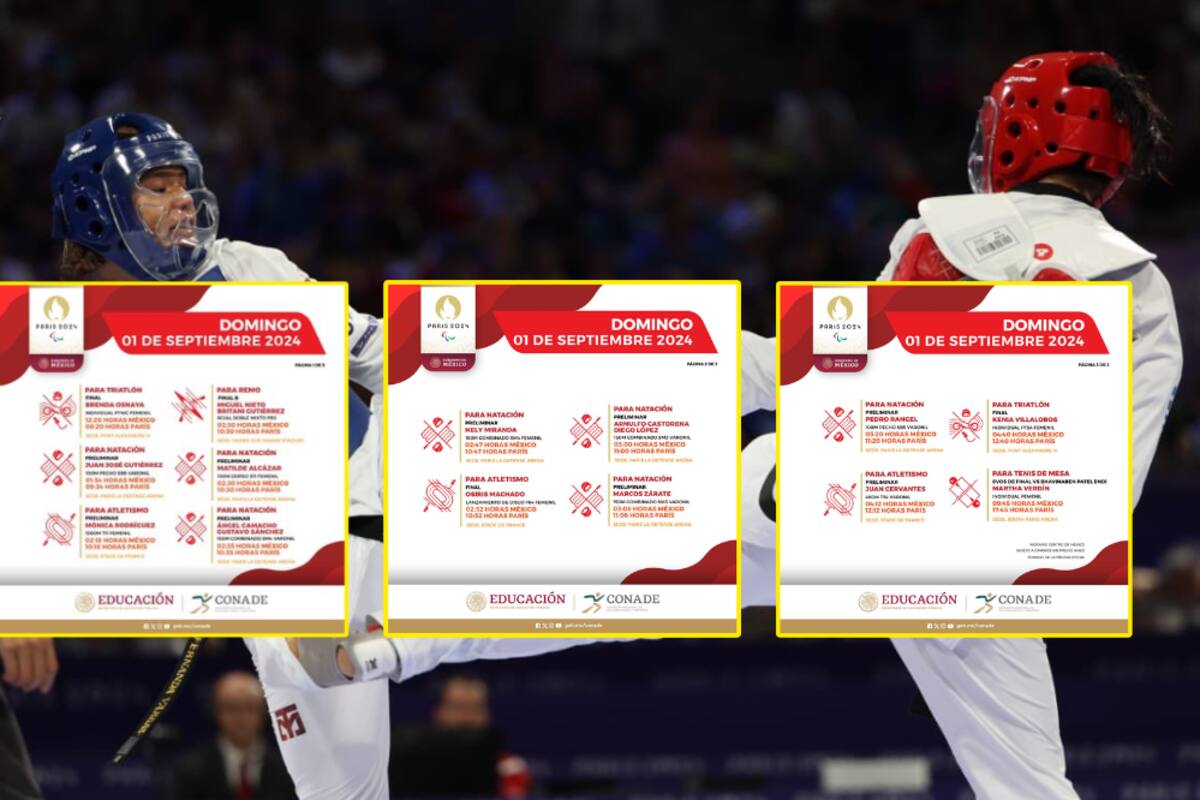 Juegos Paralímpicos: Actividad que tendrán los atletas mexicanos el 1 de septiembre