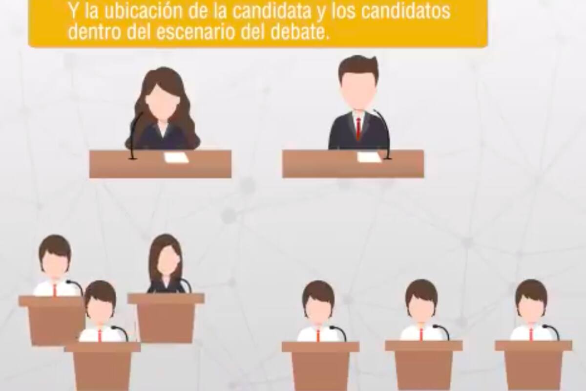 Sigue el 2do Debate IEE de candidatos a Gubernatura de Sonora hoy a las 19:00 horas