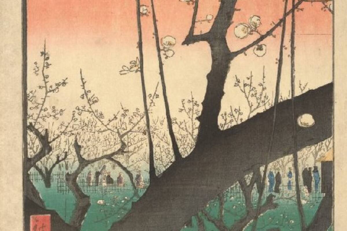 El Jardín de Ciruelos de Kamada y su impacto en el arte japonés y occidental