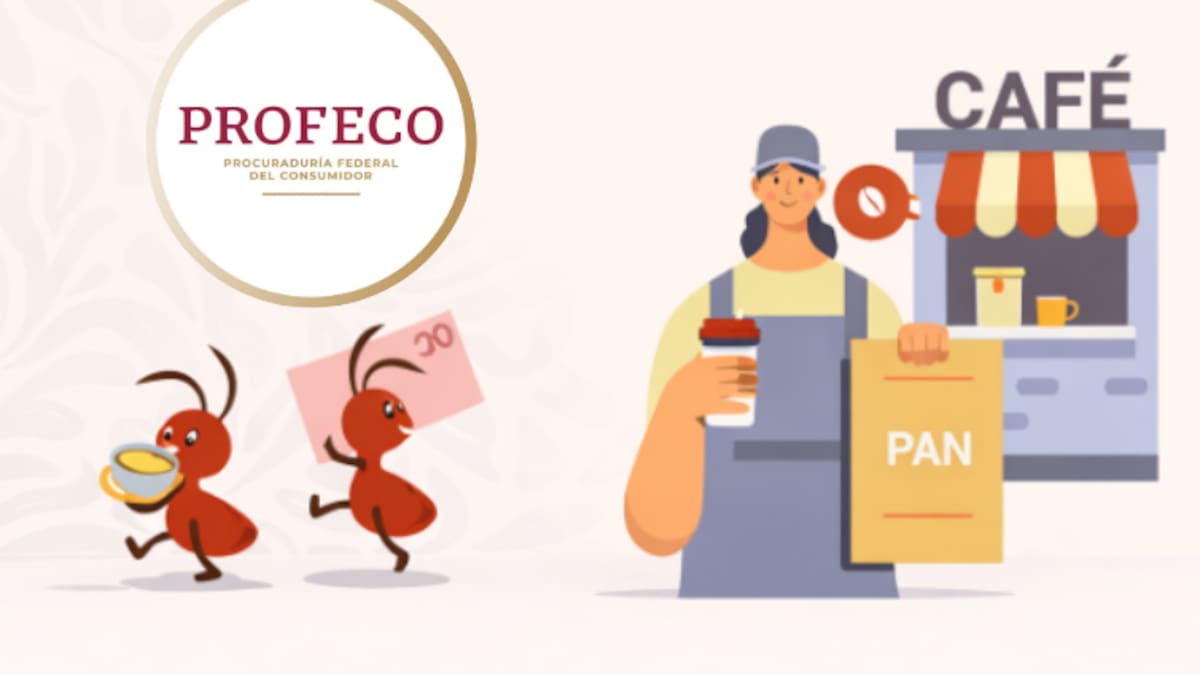 ¿Un café y un panecito? Profeco revela cuánto dinero se pierde en este gasto hormiga y a qué podría destinarse