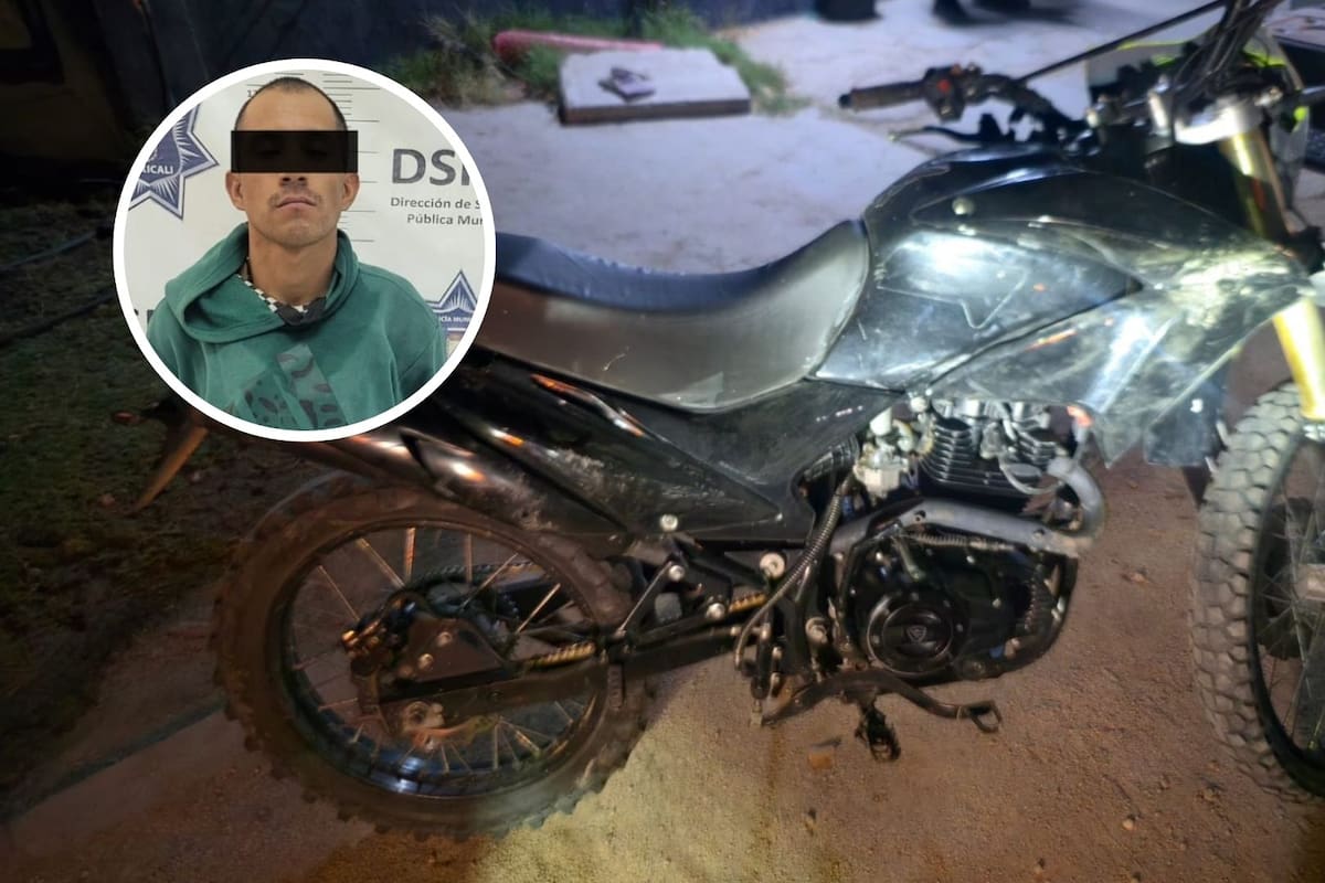 Detienen a hombre tras persecución por presunto intento de robo en autoservicio del Valle de Mexicali
