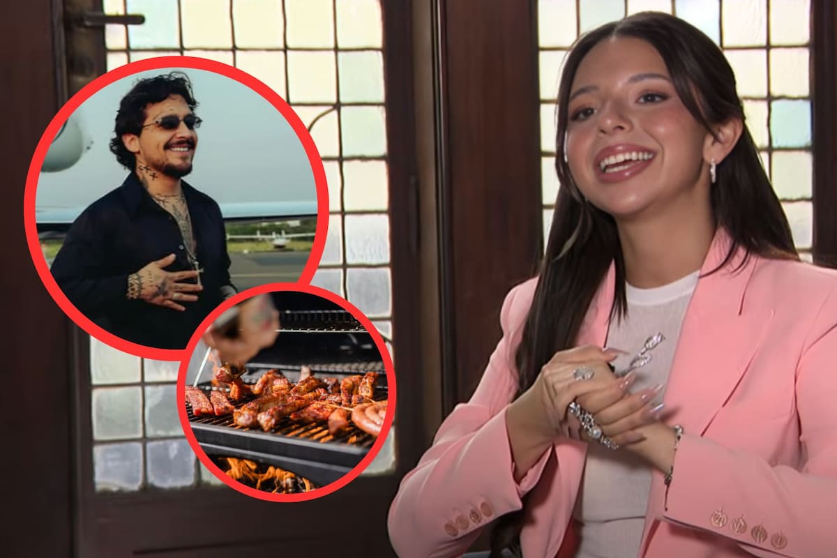 Ángela Aguilar viaja con parrilla portátil para cocinarle a Nodal; aprendió de su abuela Flor Silvestre