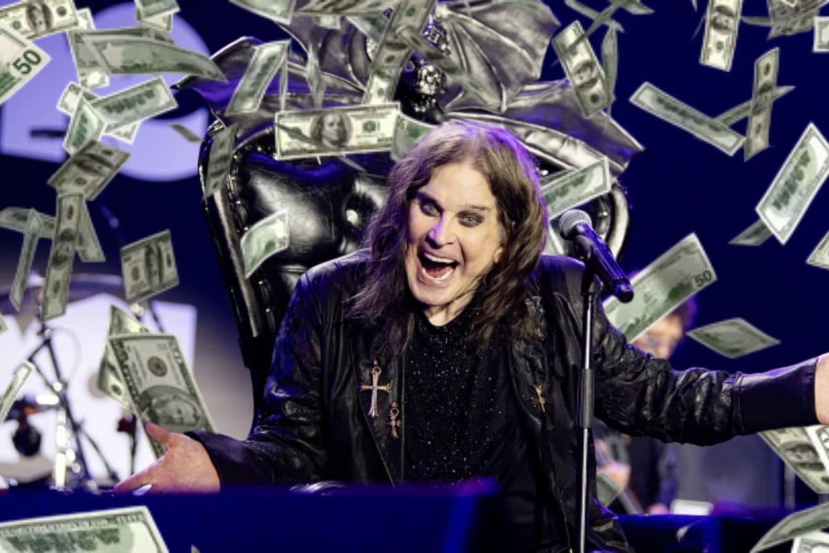 Esta era la millonaria fortuna que dejó Ozzy Osbourne al morir