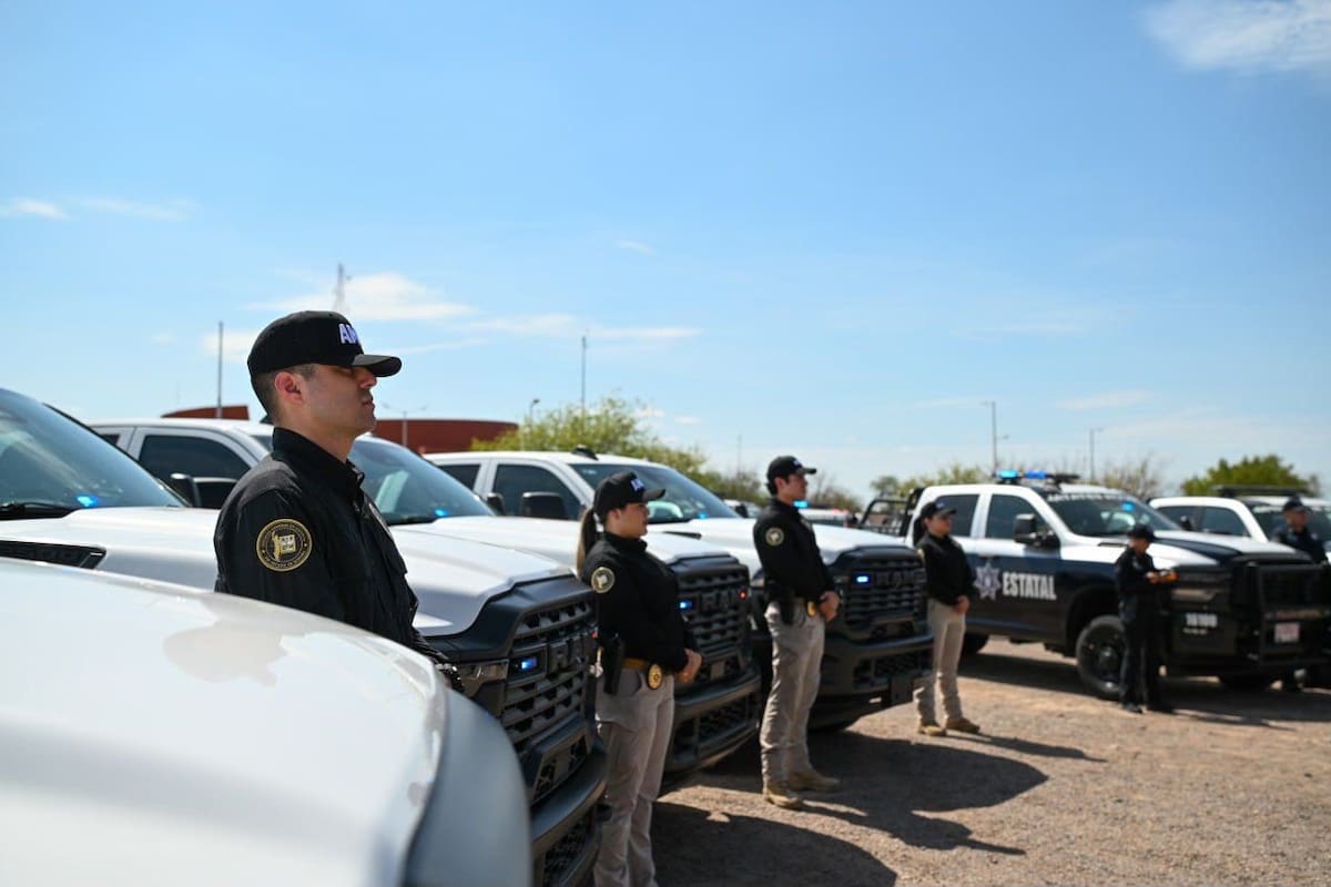 Sonora duplicó su Policía Estatal y sumó 923 patrullas en cinco años: Durazo atribuye a esta estrategia la baja de 68.2% en homicidio doloso