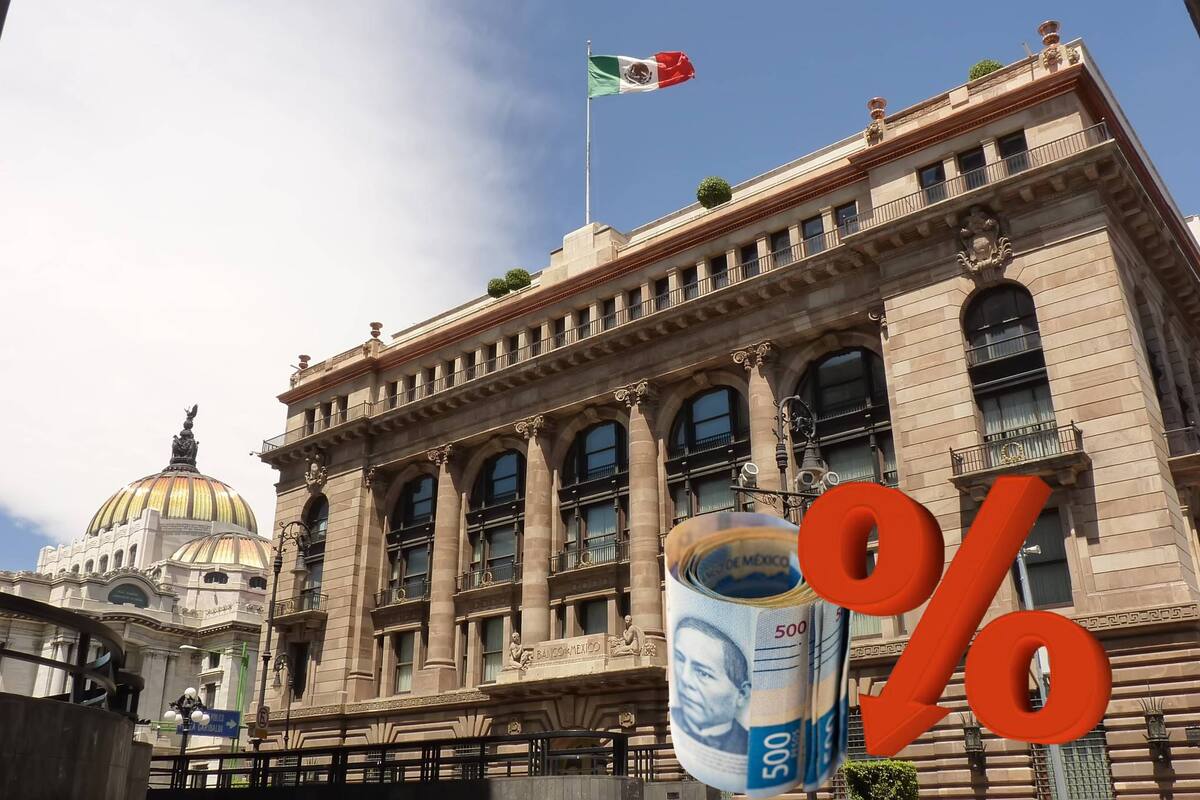 Banxico podría recortar 50 puntos base la tasa clave, debido a datos de inflación y economía