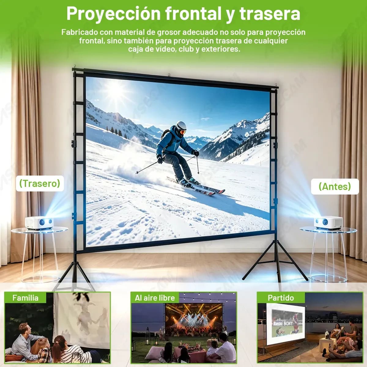 Pantalla portátil para proyector | Mercado Libre