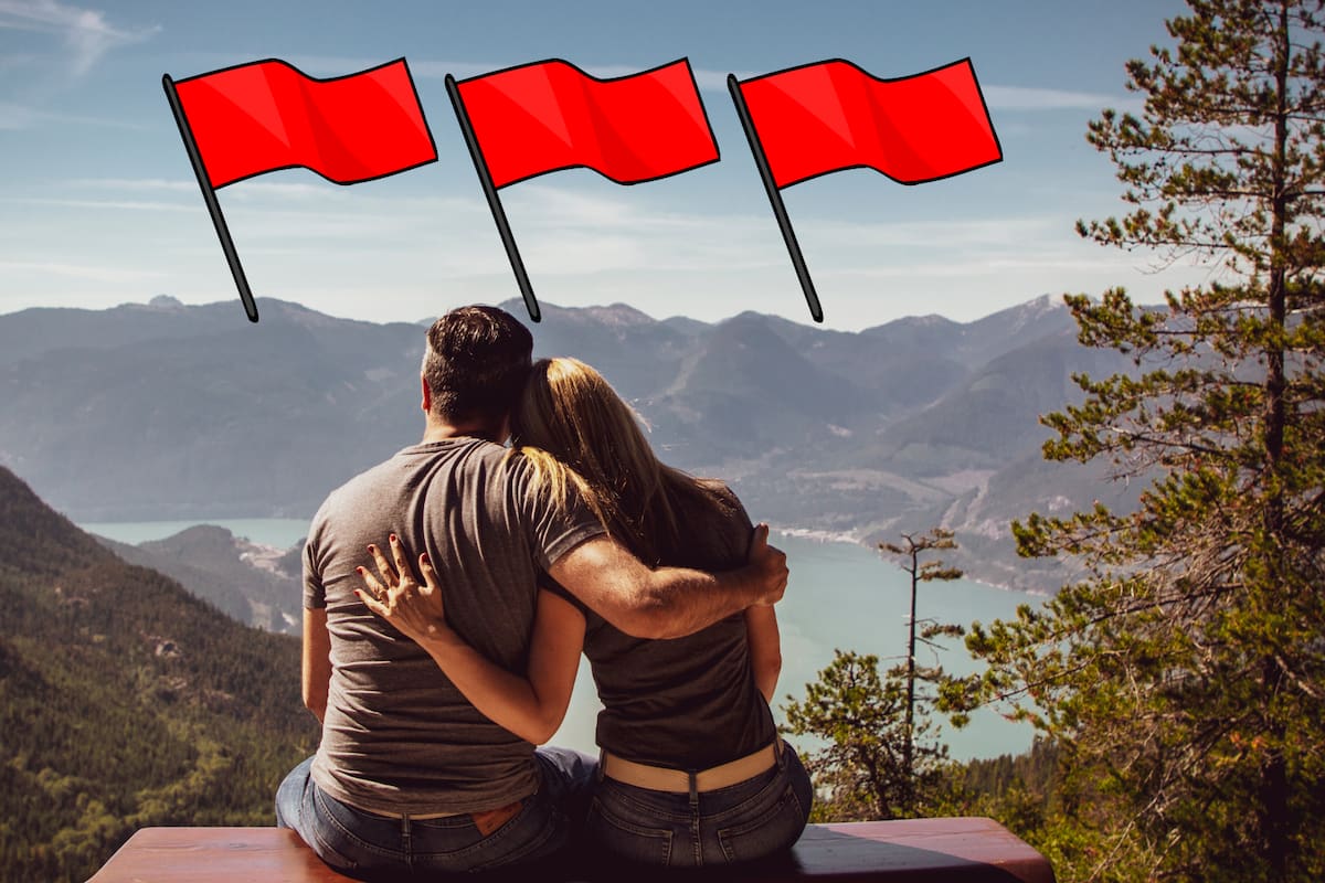 Así se pueden reconocer fácilmente 3 red flags en tu pareja