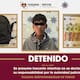 Detienen a presunto responsable de robo con violencia a tienda Oxxo en Zona Centro