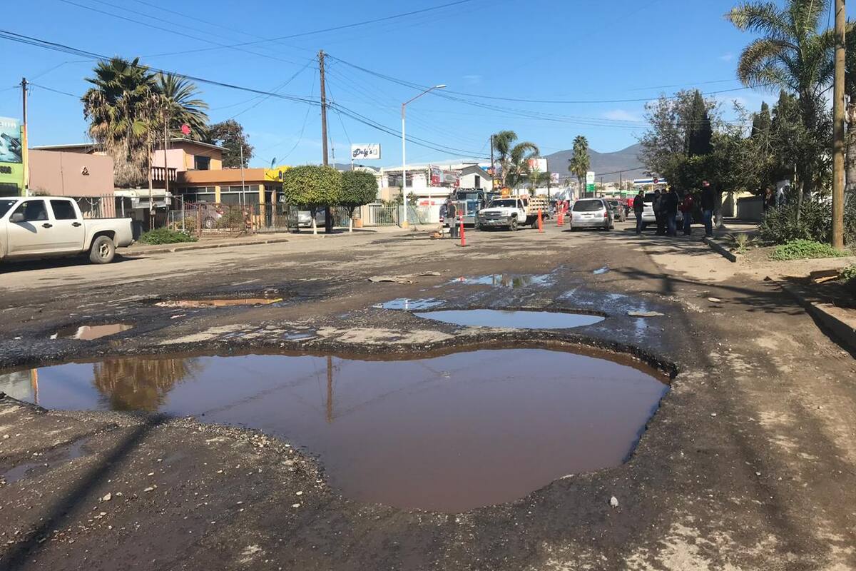 Anuncian reencarpetado de la avenida Aldama en Ensenada