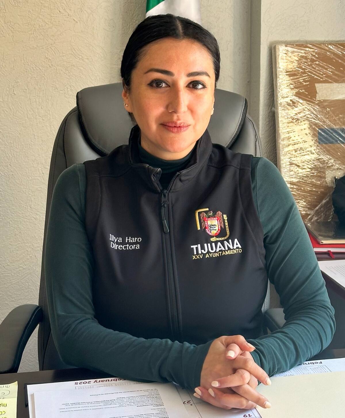 Illya Haro, titular de la Secretaría de Cultura de Tijuana. | Foto: Khennia Reyes