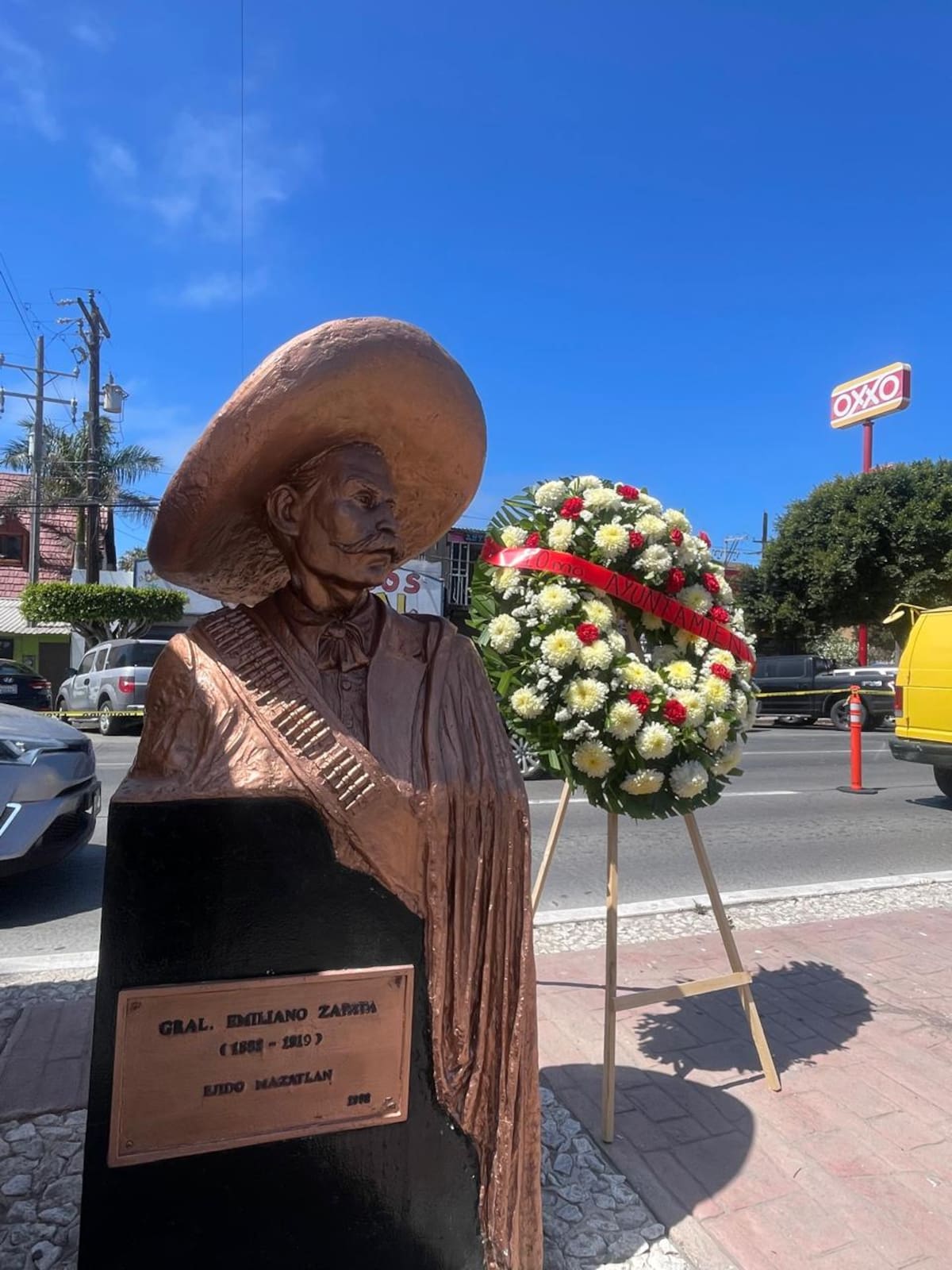 Durante el acto cívico, representantes de distintos núcleos agrarios destacaron la vigencia del legado zapatista. Foto: Carmen Gutiérrez