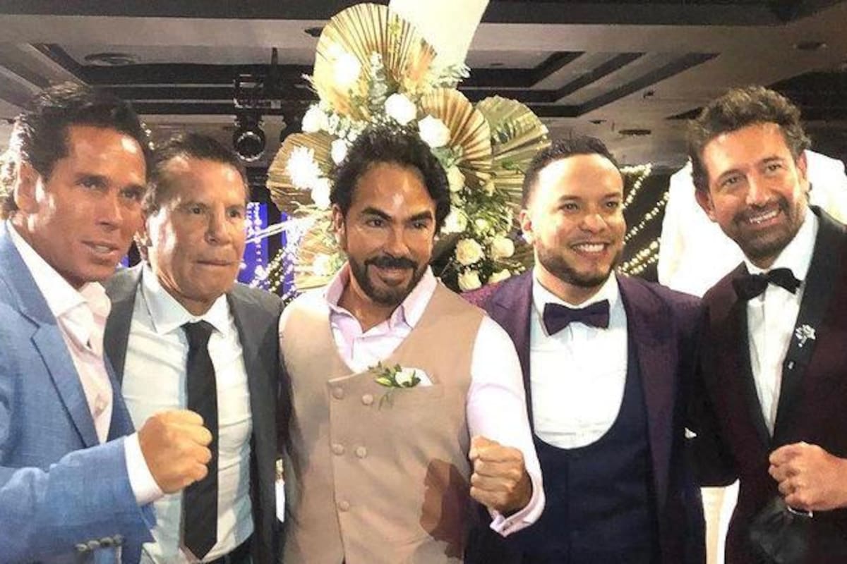 Varios famosos acuden a boda en Cancún