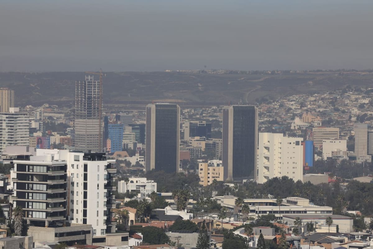 Alerta por mala calidad del aire en Tijuana por partículas PM2.5