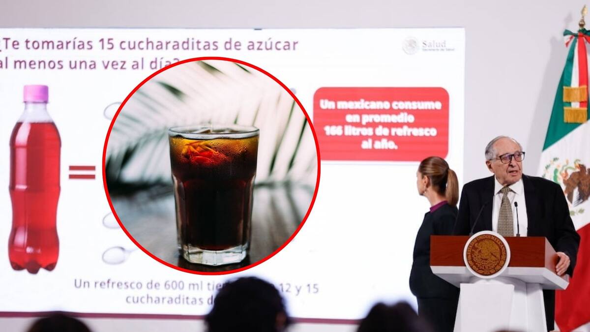 Tomar refresco causa uno de cada 3 casos de diabetes.- Salud