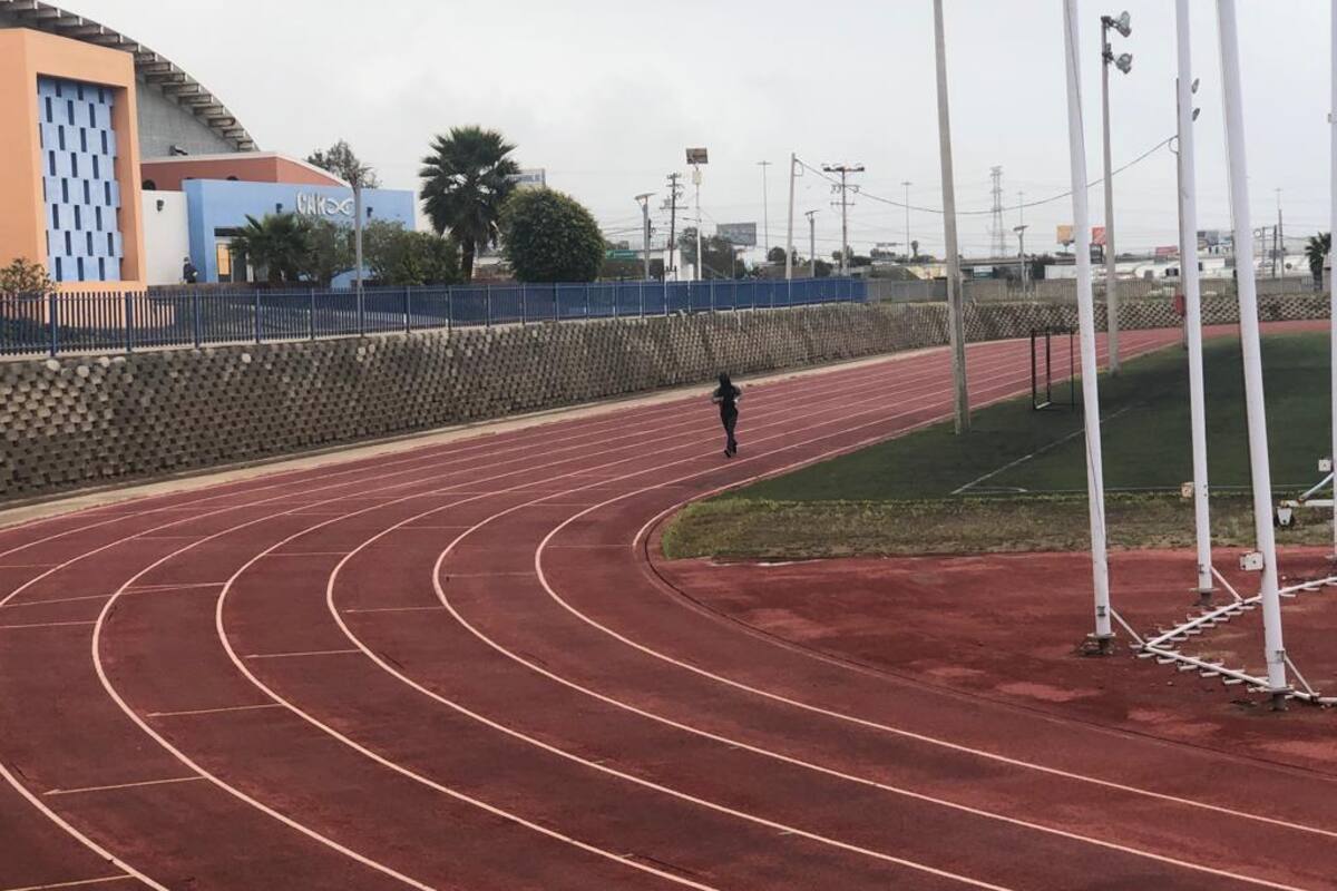 Cerrarán pista de tartán de la Unidad Deportiva Andrés Luna en Rosarito