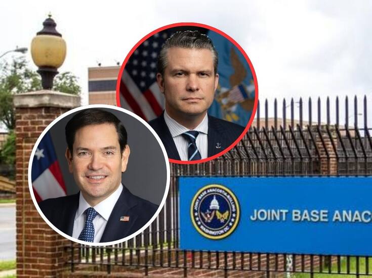 Funcionarios de la administración Trump ocupan lujosas residencias militares en bases de Washington