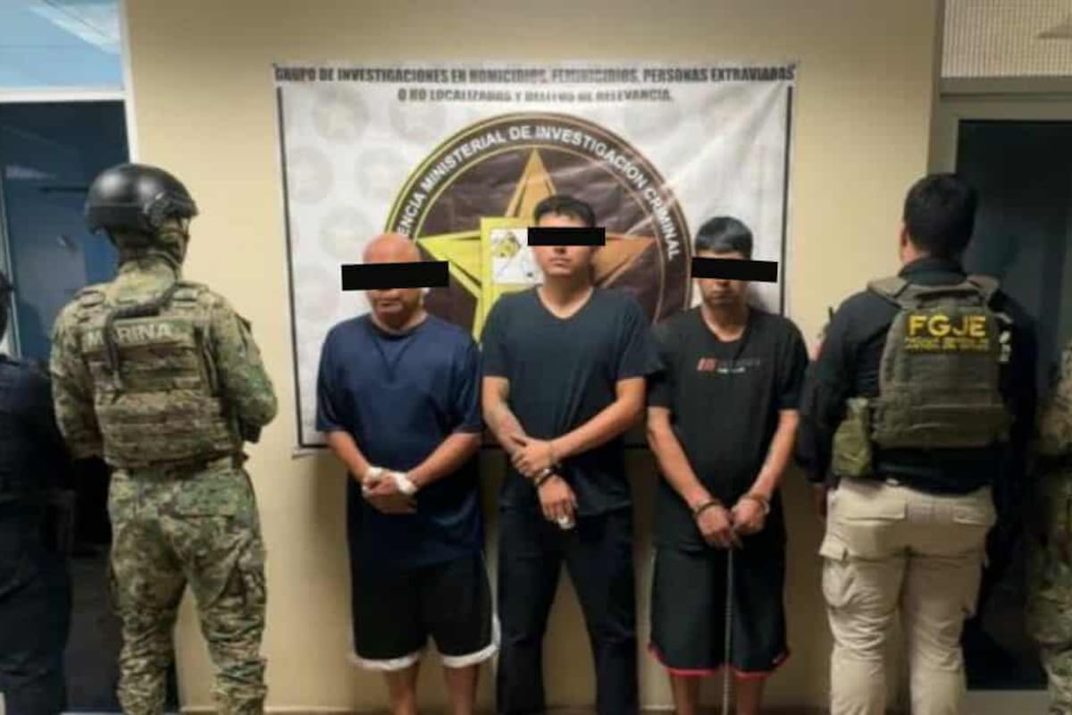 Tres hombres con órdenes de aprehensión son detenidos tras ataque armado en Ciudad Obregón