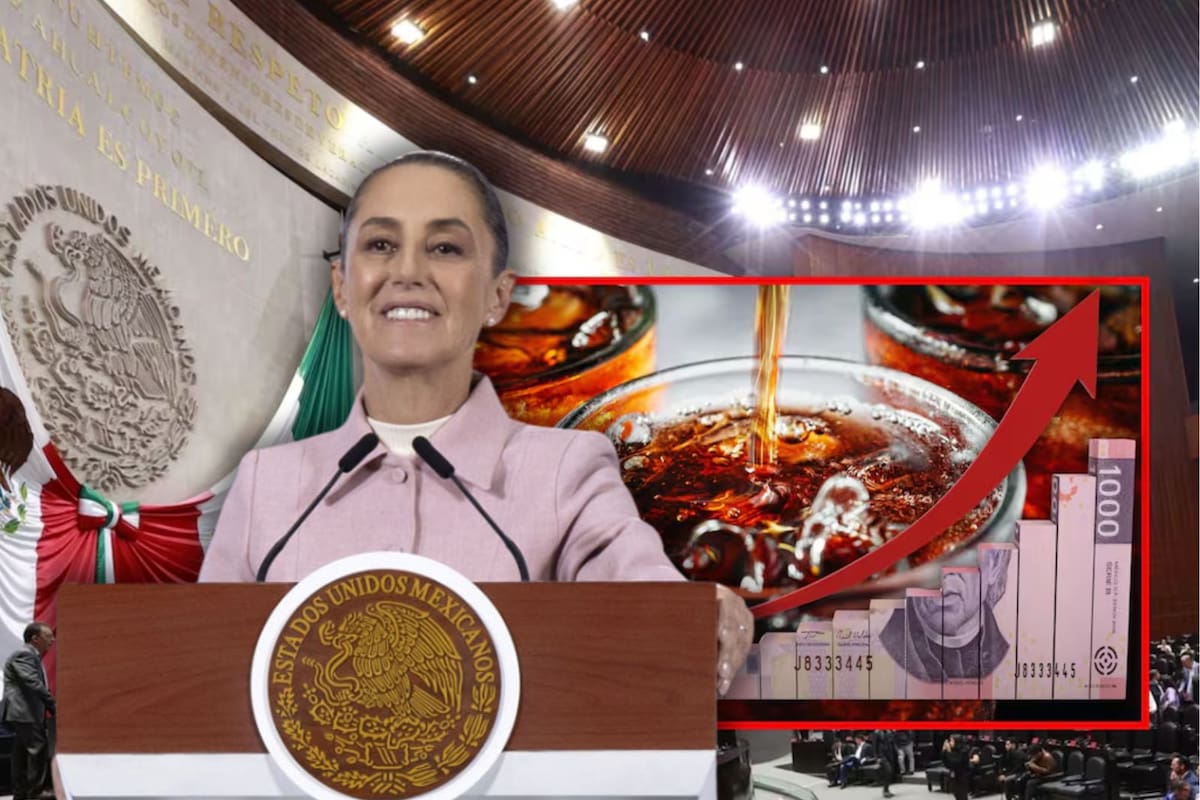 Tras alzas fiscales de Sheinbaum y Hacienda a cigarros, alcohol y comida chatarra, el IEPS rompió récord en 2025 con 159 mil 643 millones de pesos, mientras que en 2026 subirán los impuestos al tabaco y refrescos, lo cual impactará directamente en los precios al consumidor