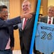 Marcelo Ebrard se encuentra en Toronto con Jorge Campos y el beisbolista hermosillense Brandon Valenzuela, durante Misión Comercial México-Canadá 2026