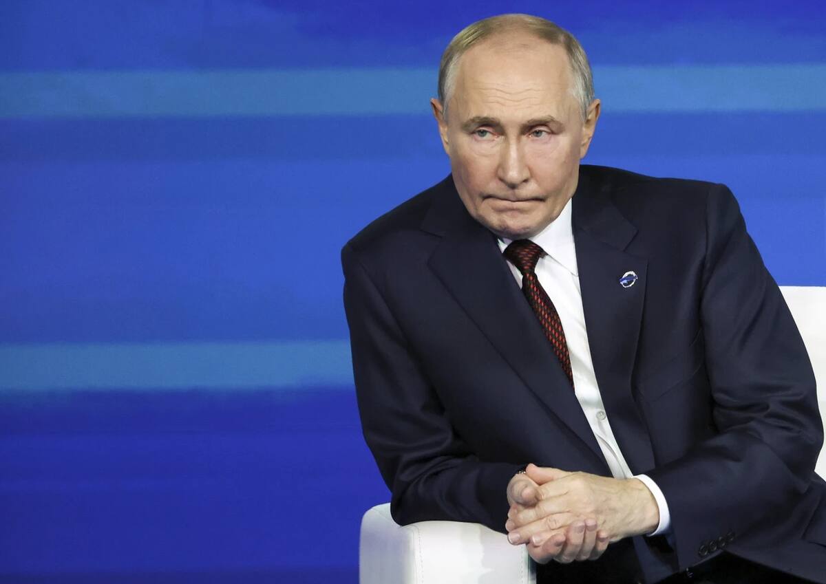 El presidente Vladimir Putin en una fotografía de noviembre del 2024. | Crédito: AP