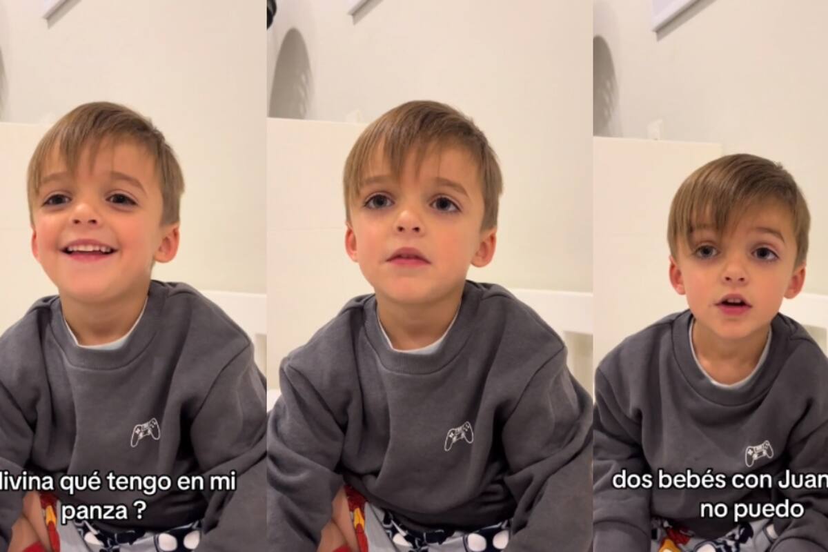 VIDEO: a este niño no le gustó recibir la noticia de que tendrá otro hermanito menor