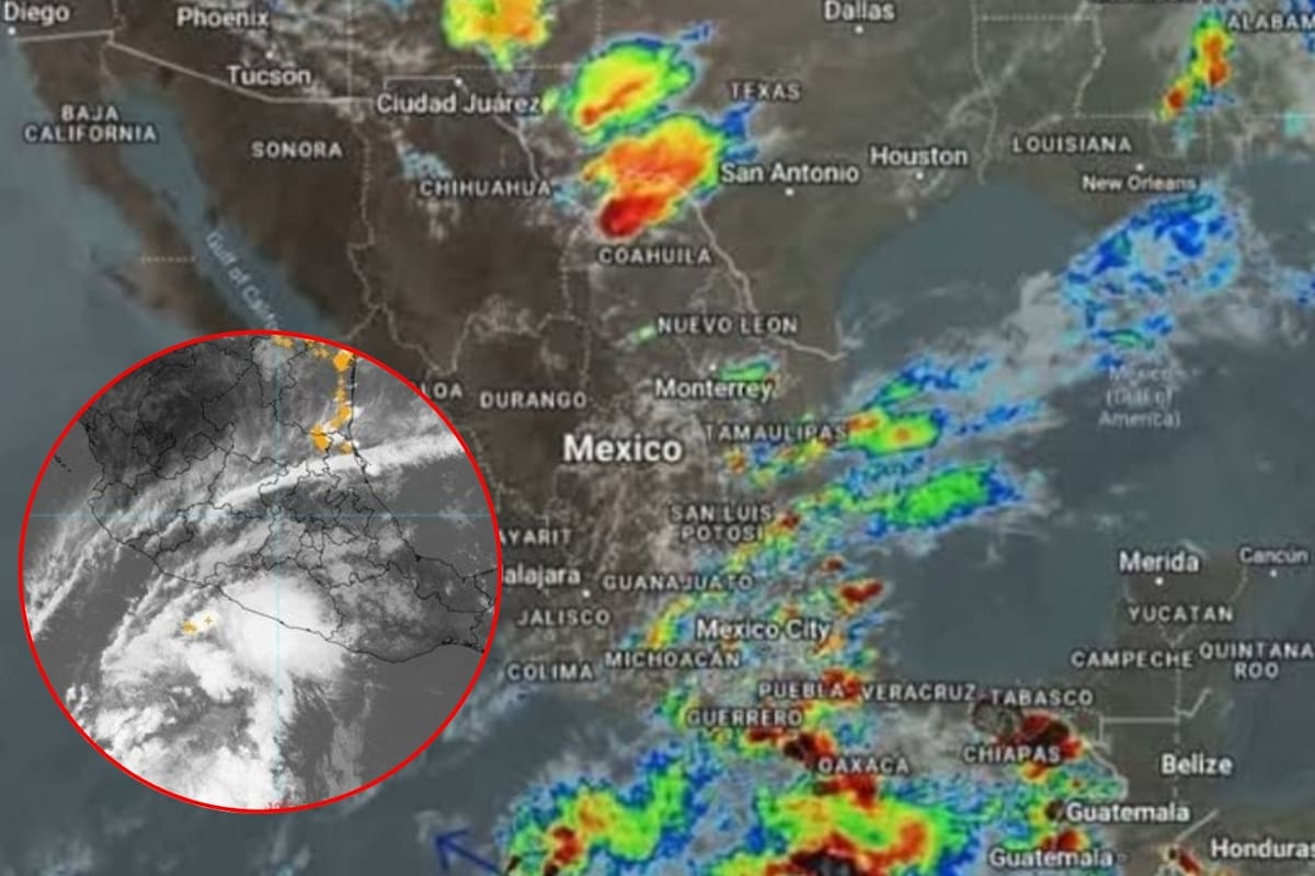 Primer ciclón tropical de la temporada podría formarse frente a Guerrero y Michoacán en las próximas horas