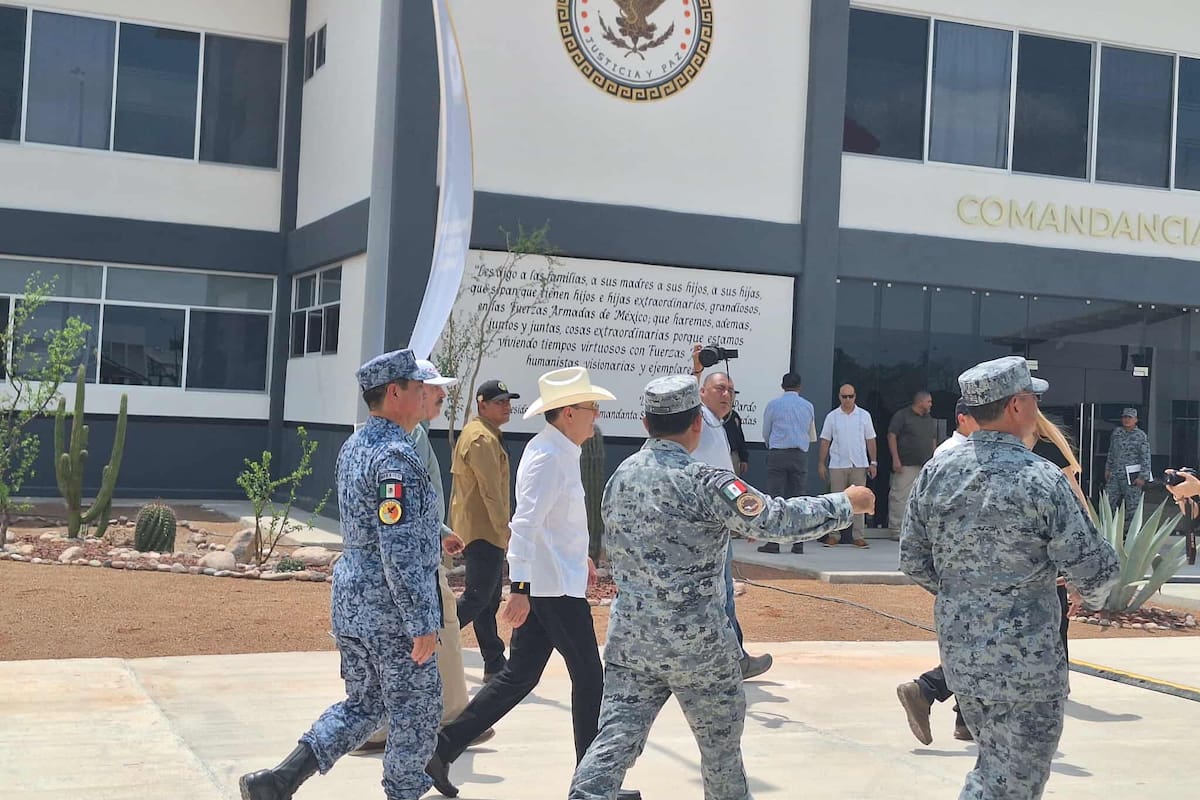Inauguran las instalaciones de la Coordinación del Batallón de la Guardia Nacional en Cajeme