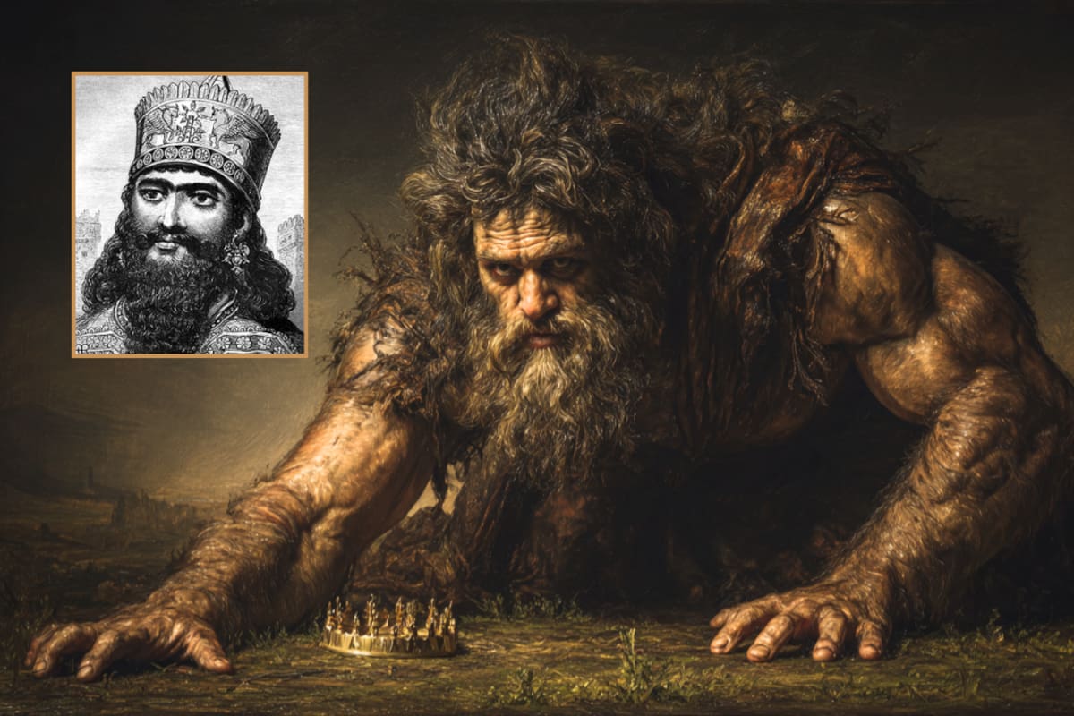 “Anduvo en cuatro patas y comió plantas.”: el día que Dios convirtió a Nabucodonosor en un animal como castigo