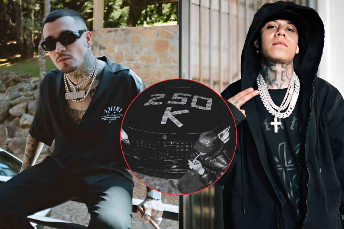 ¿Tiradera para Santa Fe Klan? Gera MX desata polémica con su nueva canción “250 K”