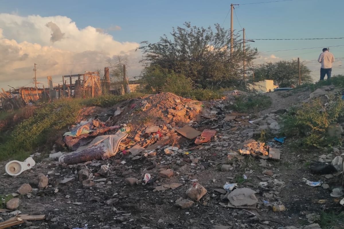 Alertan por riesgo de inundación en colonias de Caborca