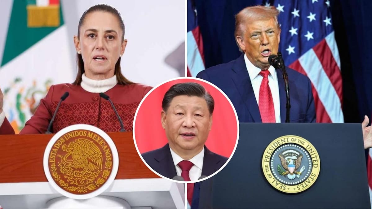 Estados Unidos necesita a México para competir con China: Sheinbaum responde a Trump y defiende el T-MEC, que romperlo sería inviable