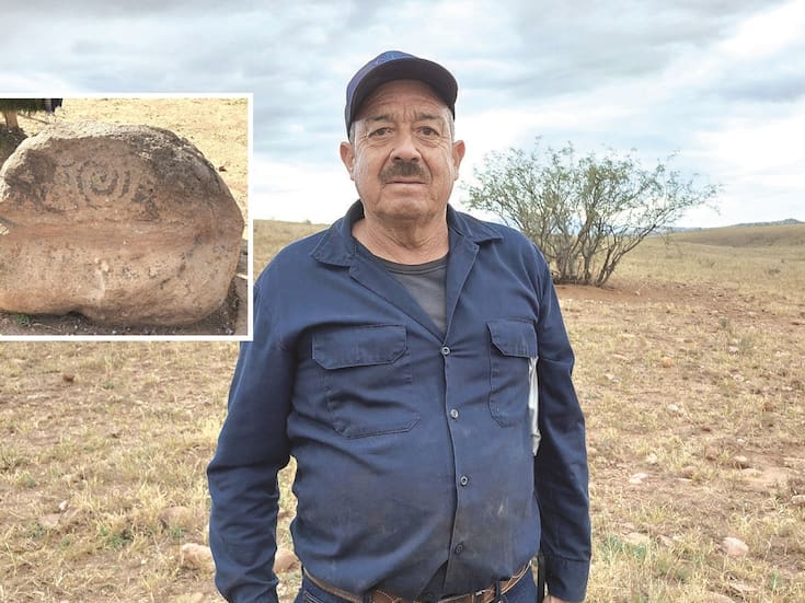 Museo en el patio: Habitante de Santa Cruz conserva meteorito, petroglifos y hasta rocas talladas por antiguas civilizaciones de la región; busca crear un museo.