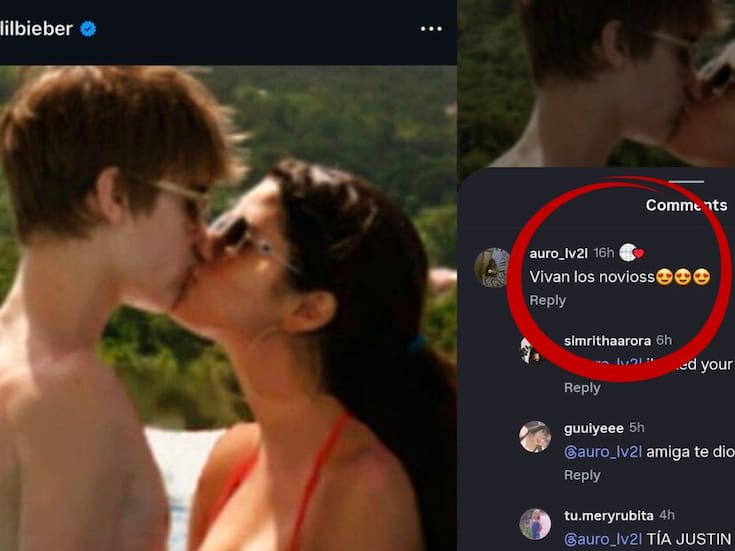 Justin Bieber reactiva el “ship” Jelena en 2026 tras dar like a un “¡Vivan los novios!” en una foto besando a Selena Gomez