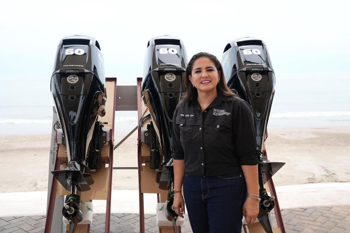 Gobierno de Sonora impulsa modernización de motores para pesca ribereña: Célida López