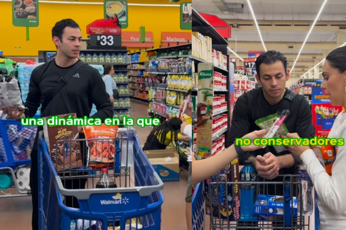 “El hombre tenía ganas de llorar”: nutriólogas le cambian el súper a un hombre por productos saludables… y lo convencen de pagarlo