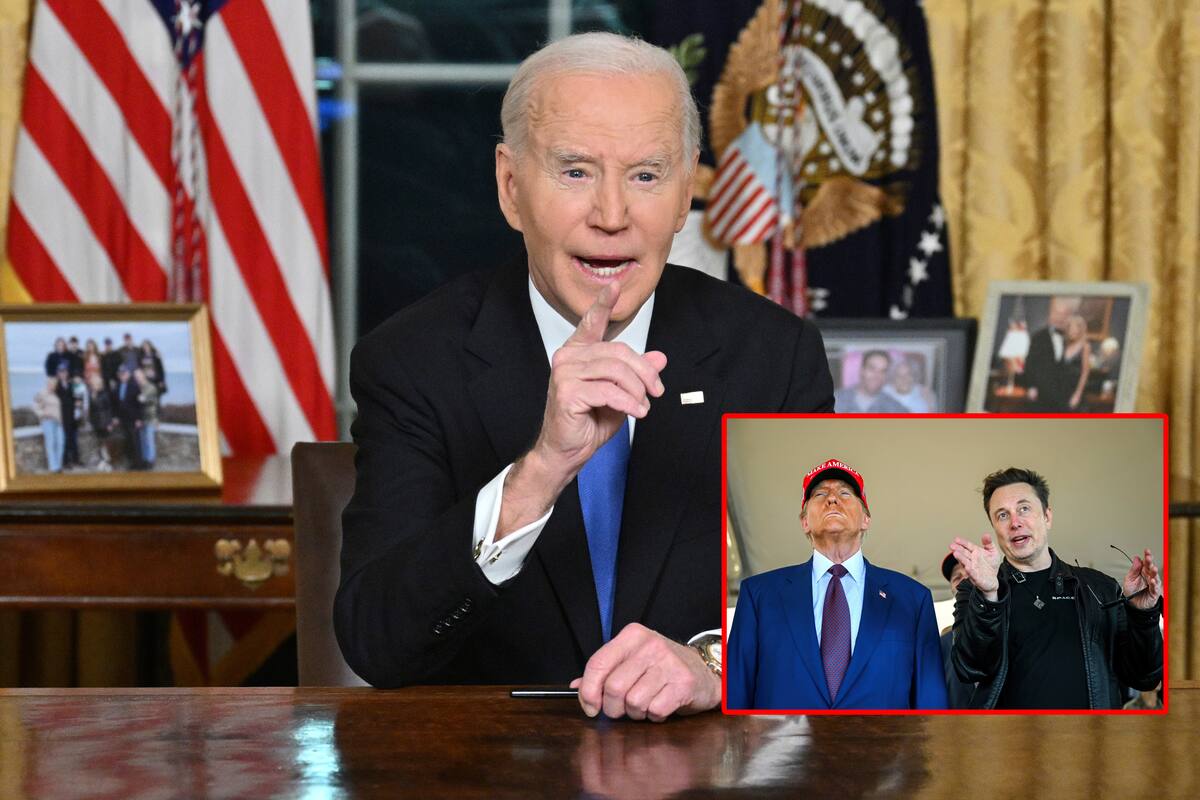 Una “oligarquía cobra forma” en EU, advierte Joe Biden en su discurso de despedida y ante la llegada de Donald Trump