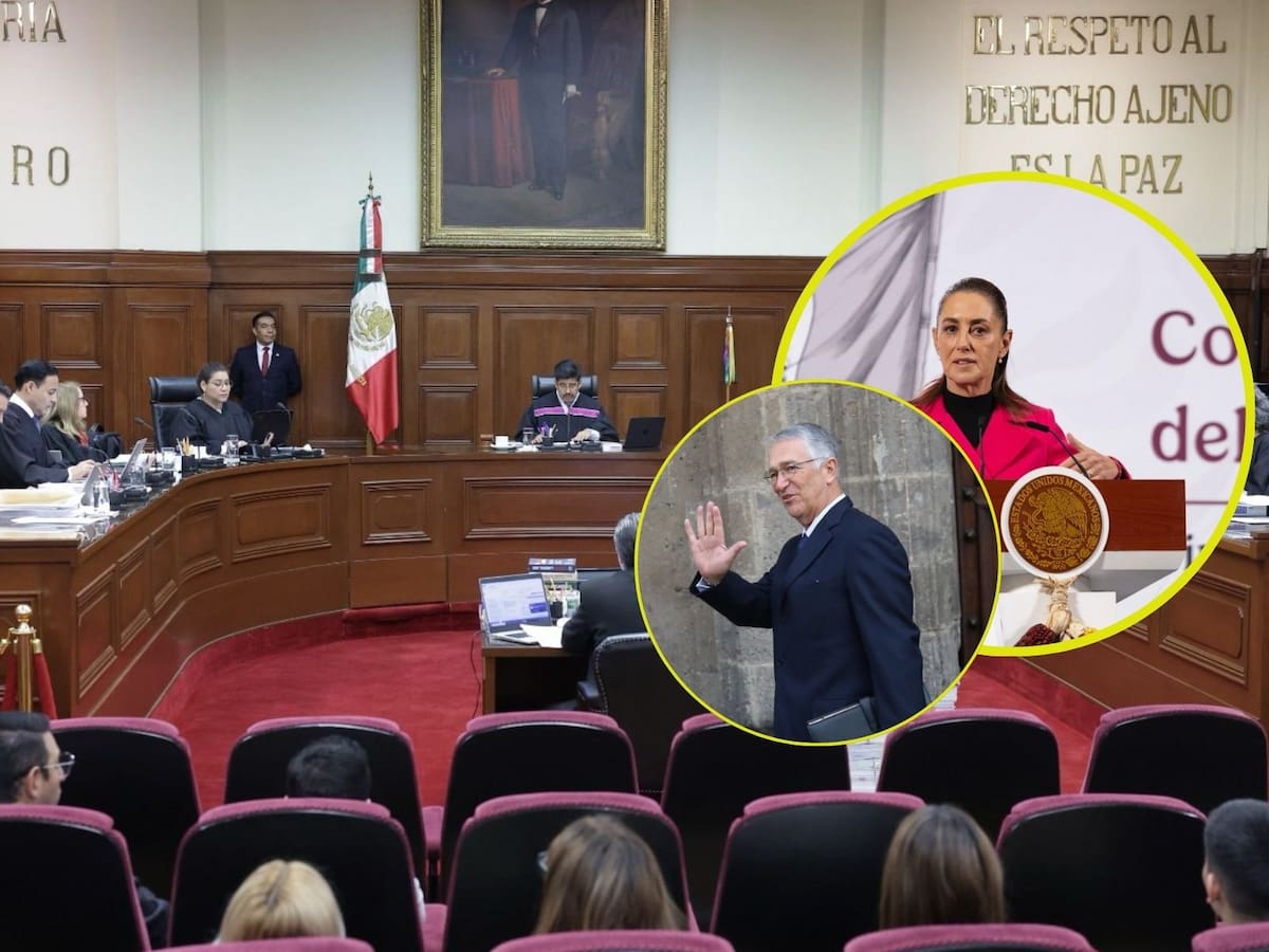 Sheinbaum pide esperar resolución de la Corte en el caso fiscal de Ricardo Salinas. | Crédito: Presidencia/Banco digital GH