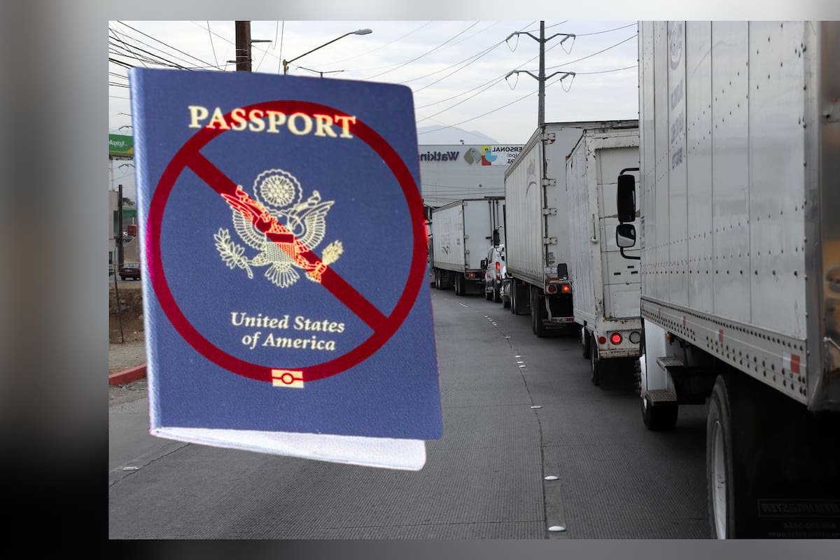 Estados Unidos señala a camioneros de “poner en riesgo la vida de los estadounidenses” y les suspende la emisión de visas