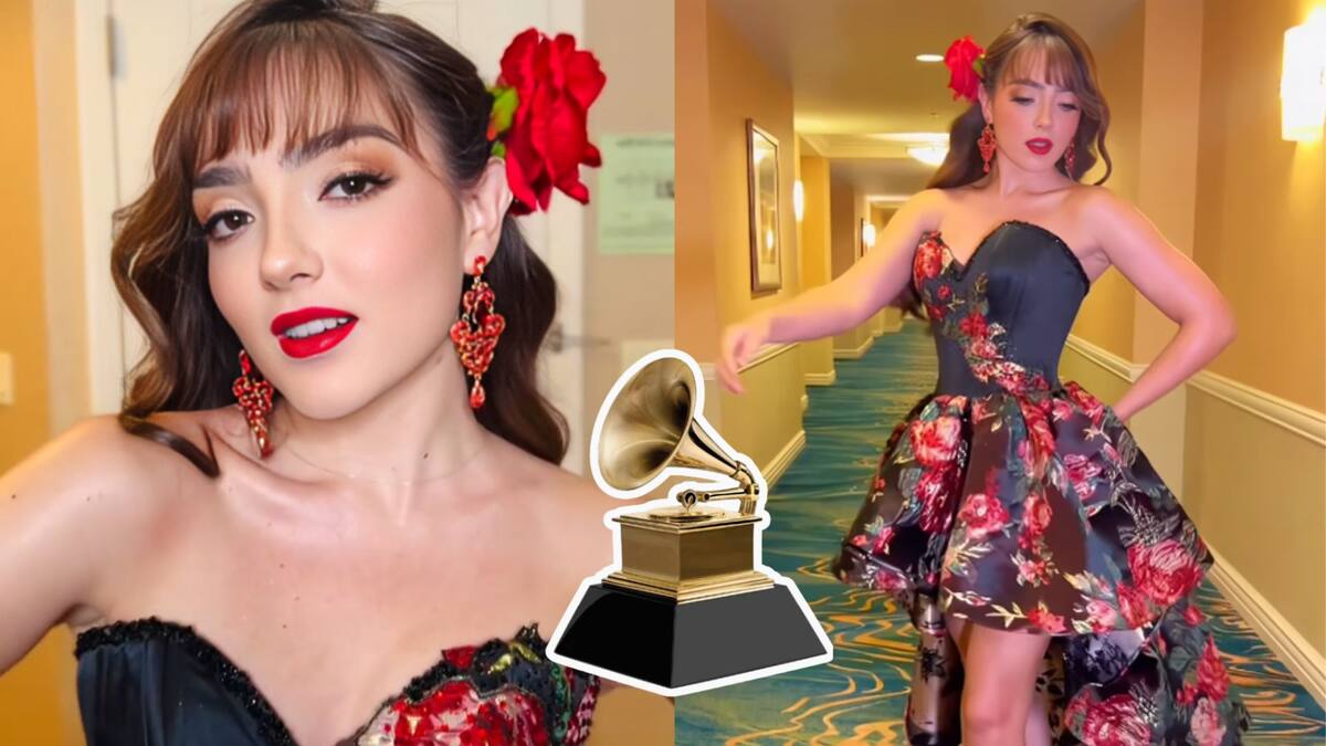 Elaine Haro deslumbra en los Latin Grammy 2025 con un espectacular diseño de Mitzy