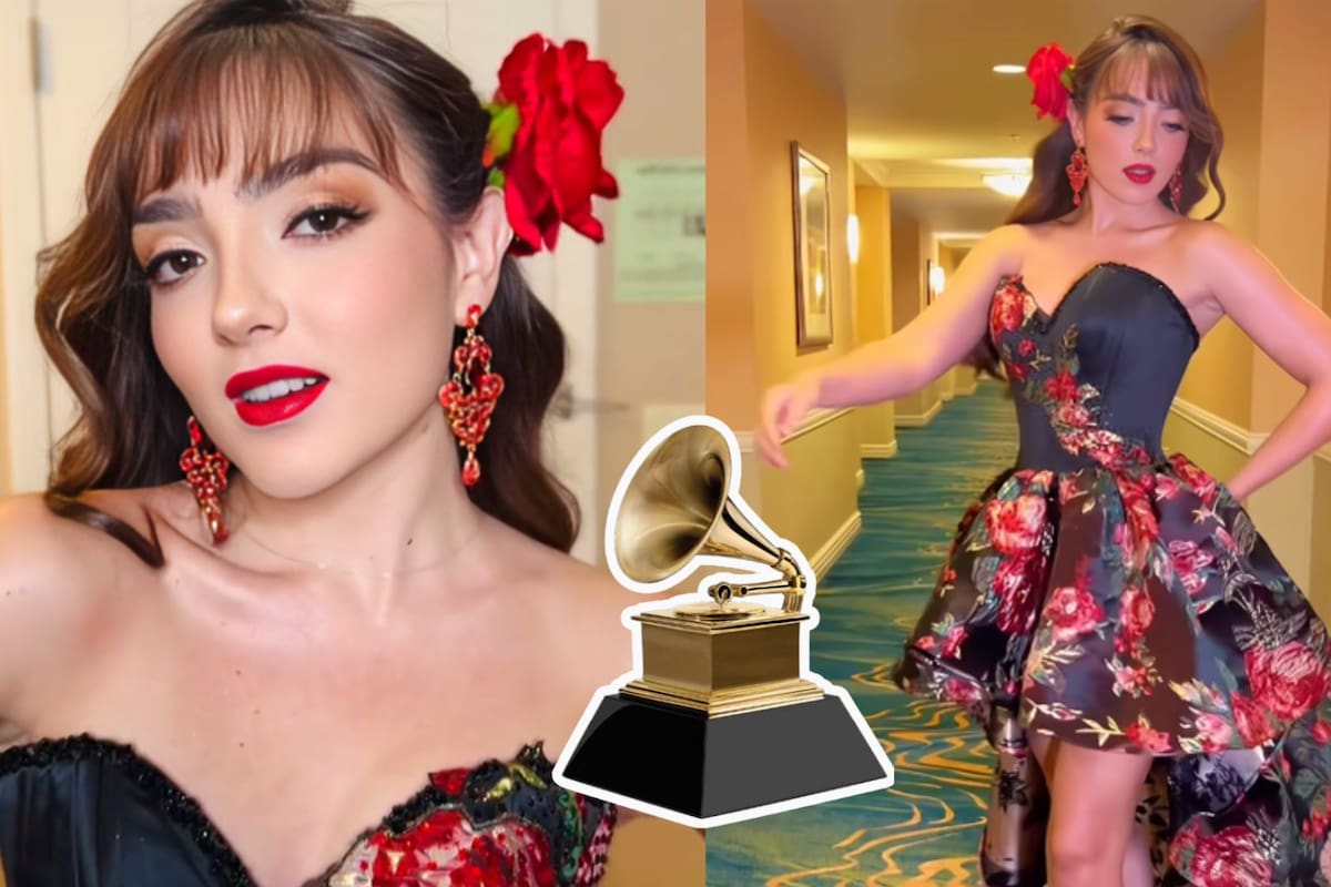 Elaine Haro deslumbra en los Latin Grammy 2025 con un espectacular diseño de Mitzy