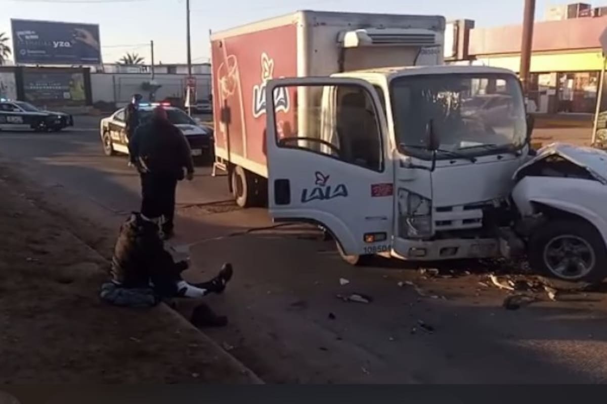 Policiaca Ensenada: Hombre resulta lesionado en choque zona de Playa Hermosa