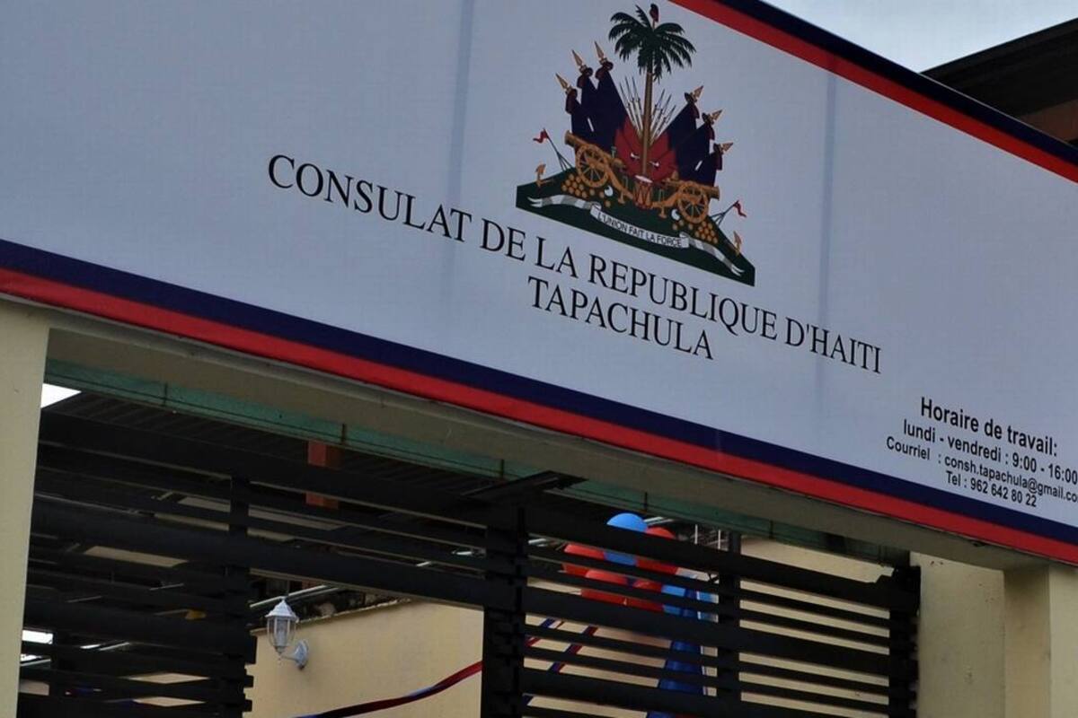 Inaugura Gobierno de México Consulado de Haití en Tapachula, Chiapas