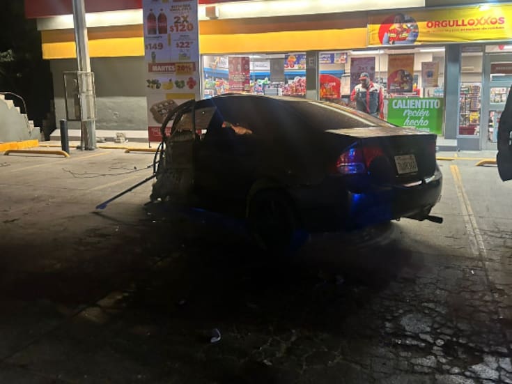 Choque entre dos Honda deja a un joven muerto en la carretera a San Luis