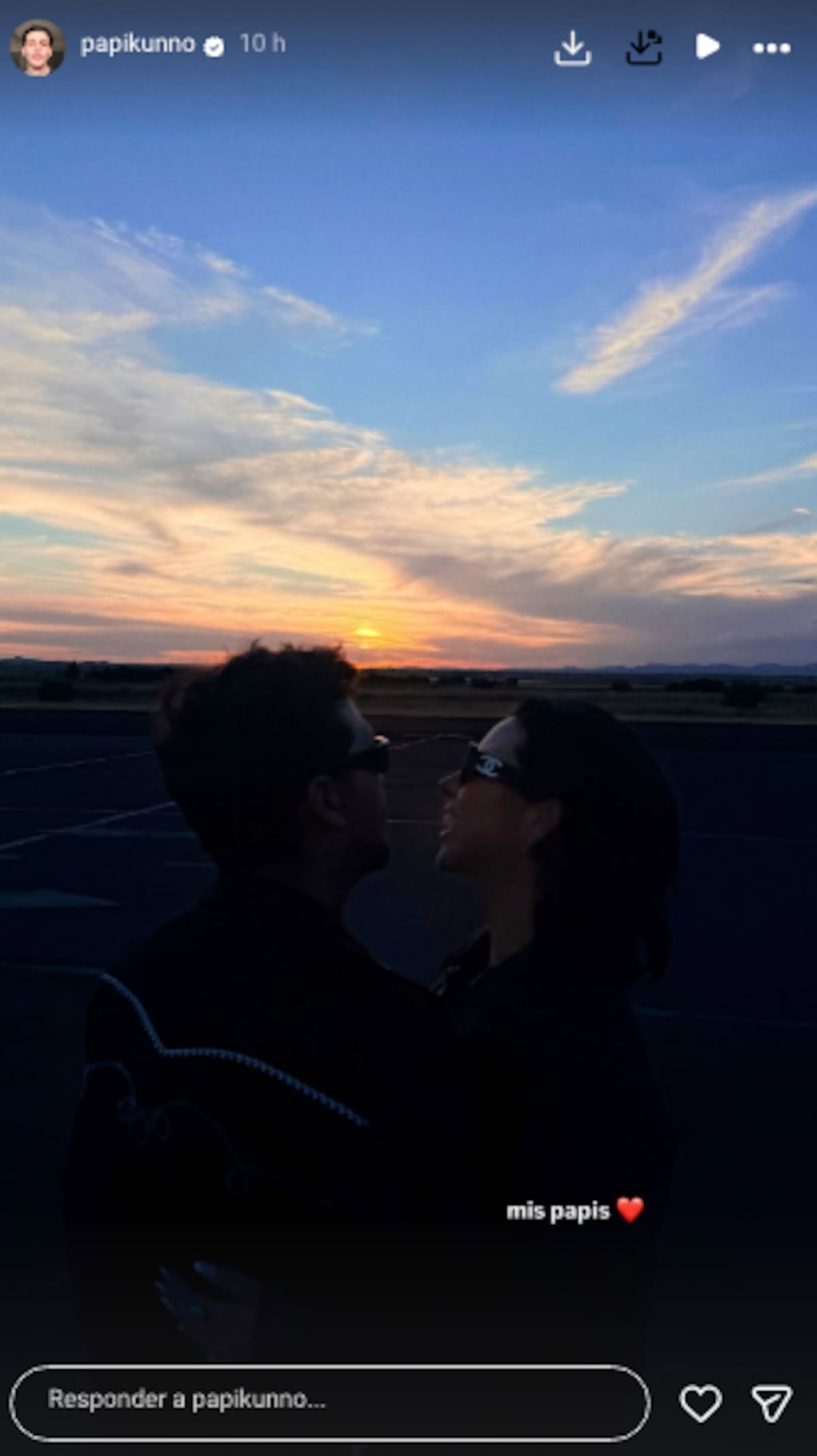 Kunno despeja las dudas y muestra las pruebas que confirman que Ángela y Christian Nodal siguen juntos | captura de pantalla IG (@papikunno)