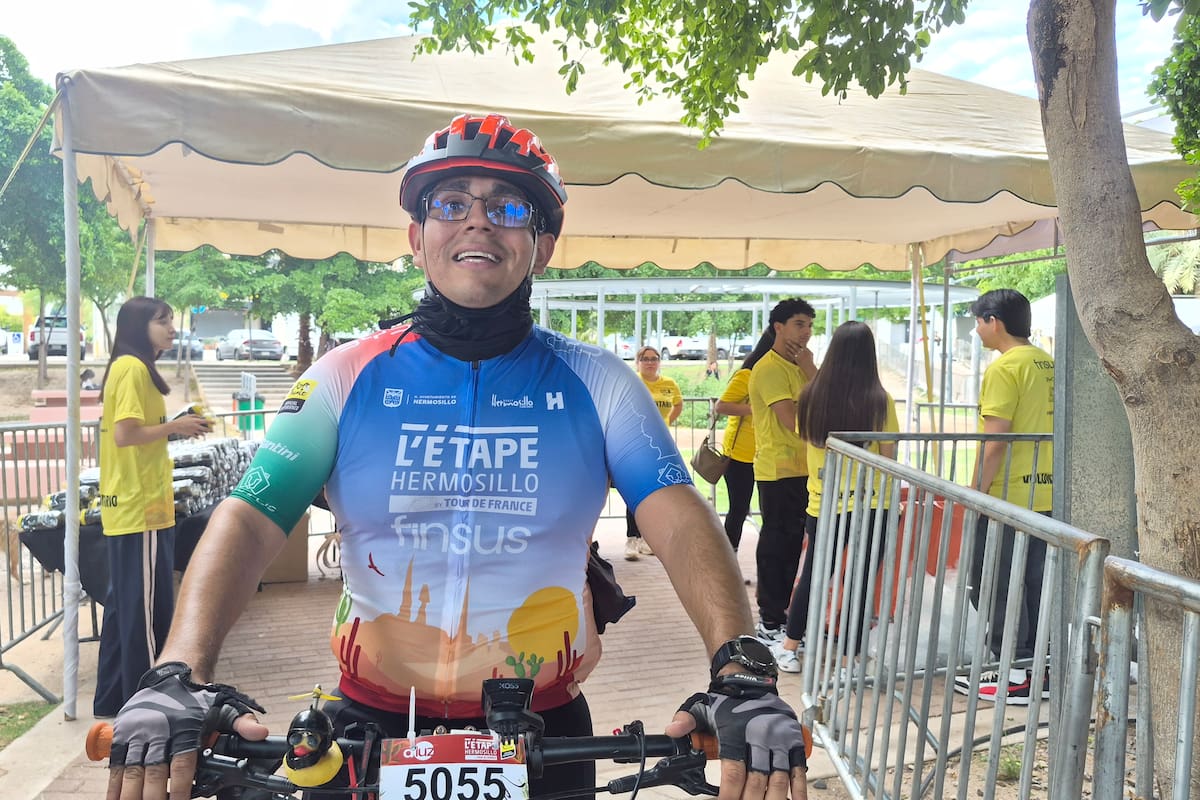 Hermosillense Juan Carlos Ramos gana la categoría de 30 kilómetros en L’Étape Hermosillo Tour de France con tiempo de 1 hora 2 minutos y 35 segundos