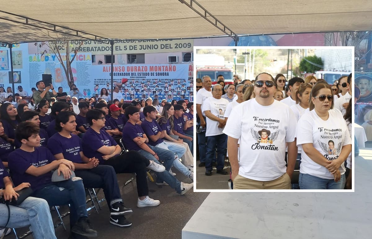 Padres de las víctimas de la Guardería ABC denuncian que, a 16 años del incendio, solo una persona ha sido detenida y siguen sin recibir respuestas claras por parte de las autoridades. FOTOS: TEODORO BORBÓN