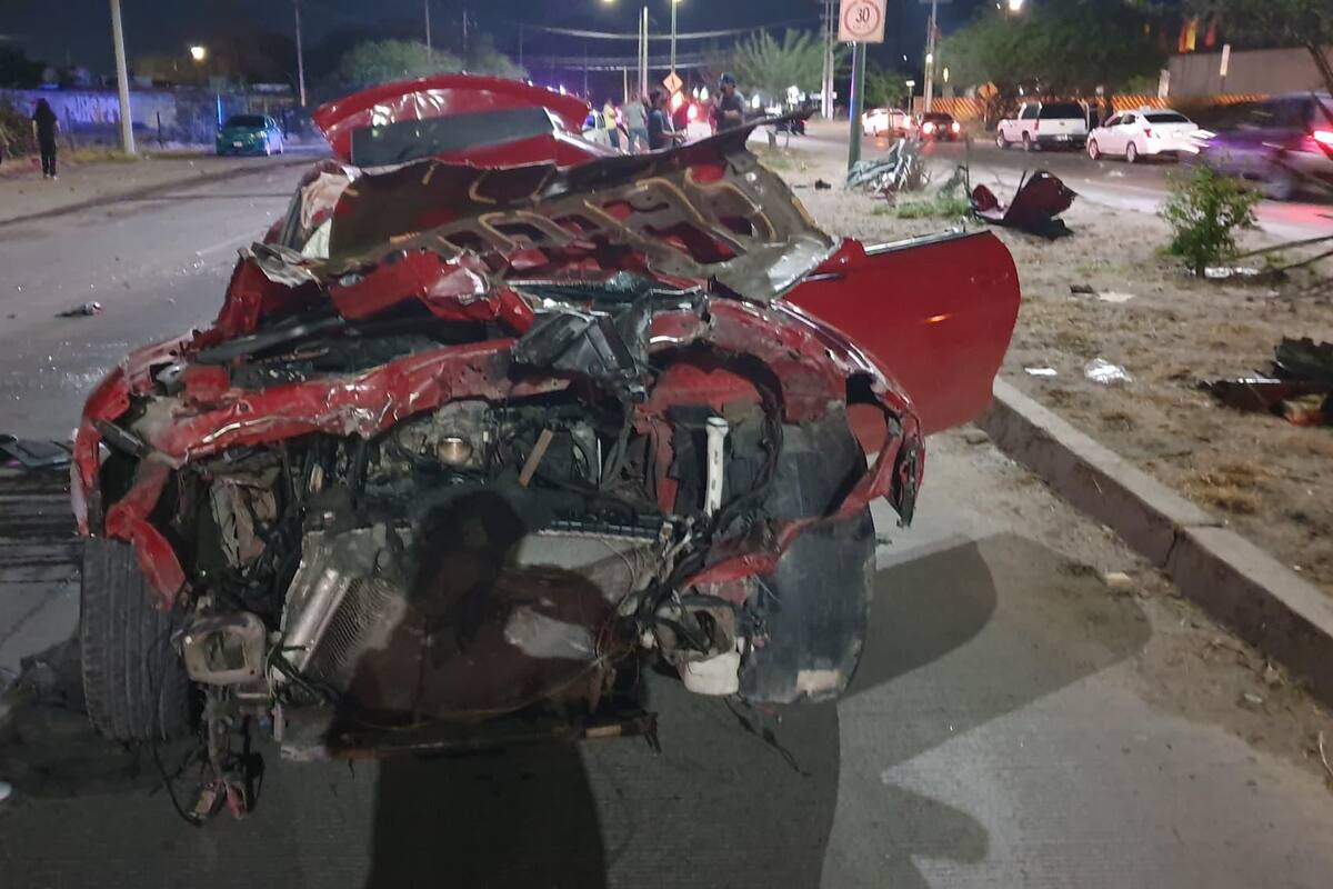 Aparatoso accidente en Camino del Seri deja cuatro heridos